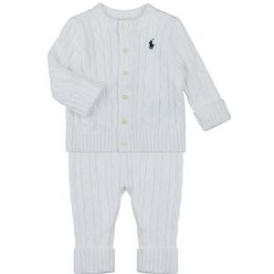 Polo Ralph Lauren  CABLE SWEATER JUMPER SET  Setjes kind Wit