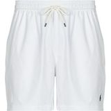 POLO RALPH LAUREN - Rechte Zwemshort - Wit - 90% Polyester, 10% Elasthan