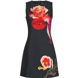 Desigual  LIPS  Jurken dames Multicolour