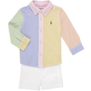 Polo Ralph Lauren  FUNSHIRT SET-SETS-SHORT SET  Setjes kind Multicolour