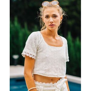 Céleste  HELENE  Blouses  dames Wit