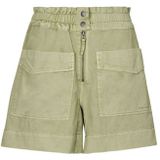 Bermuda - Groen - Katoen - Casual Stijl