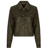 Only - ONLMOON AOP FAUXSUEDE - Windjack - Bruin - Dames