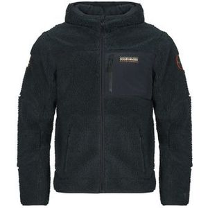 Napapijri - Yupik Full Zip Hoody - Vest - Zwart - Heren