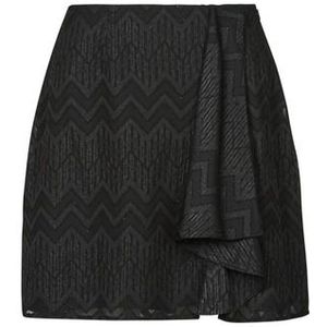 Ikks  JUP CT JACQUARD  Rokken  dames Zwart