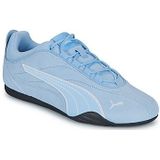 PUMA - Catch Soleil - Sportschoenen - Blauw/Wit - Suède/Leer