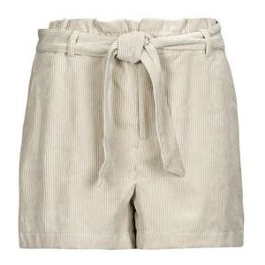 Only  ONLVIOLA HW PB BELT CORD SHORTS TLR  Broeken  dames Beige