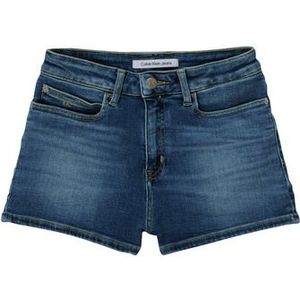 Calvin Klein Jeans  RELAXED HR SHORT MID BLUE  Broeken  kind Blauw