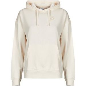 Puma - Felpa con Cappuccio Ess Elevated - Hoodie - Beige - Crème
