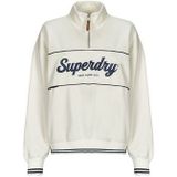 Superdry - Country Club - Sweatshirt - Marine - Halve Rits