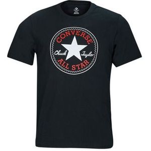 Converse - Go-To All Star Patch - T-shirt - Zwart - 100% Katoen