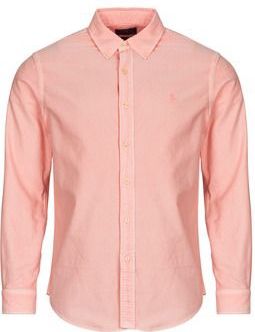 Polo Ralph Lauren - Overhemd - Roze - Katoen - Oxford