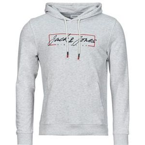 Jack &amp; Jones  JJZURI SWEAT HOOD  Truien  heren Wit