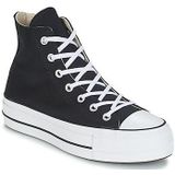 Converse  CHUCK TAYLOR ALL STAR LIFT CANVAS HI  Sneakers  dames Zwart