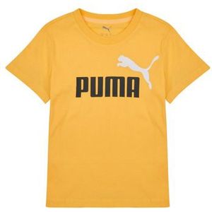 Puma  ESS 2 COLOR NO1 LOGO TEE  Shirts  kind Geel