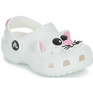 Crocs  Classic IAM Cat Clog T  klompen  kind Wit