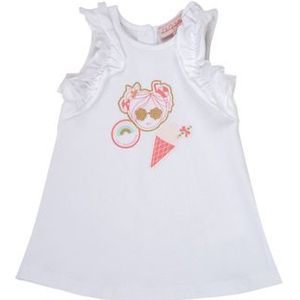 Lili Gaufrette  NAVETTE  Jurken kind Wit