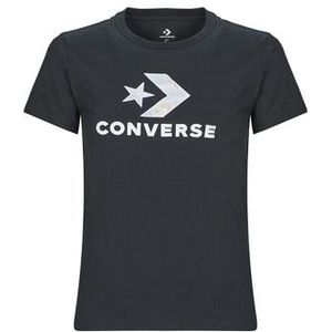 Converse  FLORAL STAR CHEVRON  Shirts  dames Zwart