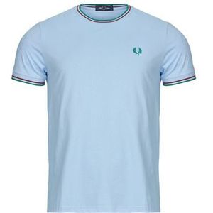 Fred Perry  TWIN TIPPED T-SHIRT  Shirts  heren Blauw