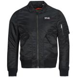 SCHOTT - Bomber Jasje - Zwart - Polyamide