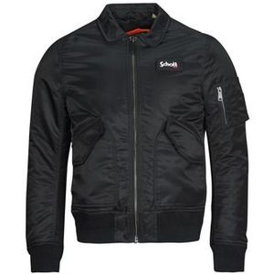 SCHOTT - Bomber Jasje - Zwart - Polyamide