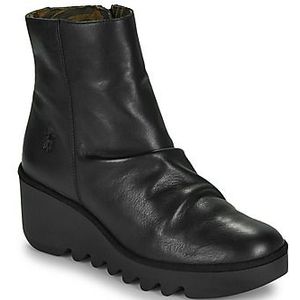 Fly London - Baan538fly - Enkellaarsjes - Zwart