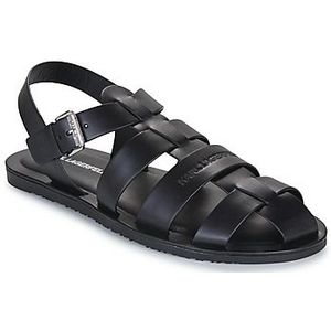 Karl Lagerfeld  KASTOR III Fisherman  sandalen  heren Zwart