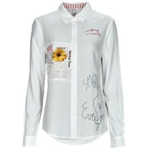 Desigual  CAM_SWEET HAMBURGO  Blouses  dames Wit