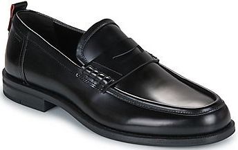 HUGO - Loafers - Zwart - Leer