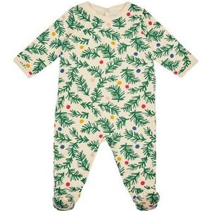 Petit Bateau Pyjama met lange mouwen en rugbrug, uniseks, Avalanche/Multico, 3 Maanden