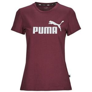 Puma  ESS LOGO TEE (S)  Shirts  dames Violet