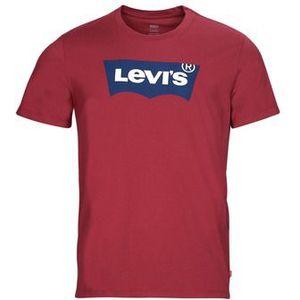 Levis  GRAPHIC CREWNECK TEE  Shirts  heren Bordeau