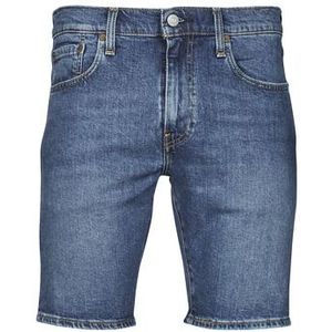 Levis  412 SLIM SHORT  Broeken  heren Blauw