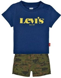 Levi's - Babyset - T-shirt en Korte Broek - Camouflage - Maat 68