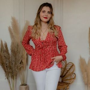 Céleste  ROSSIGNOL  Blouses  dames Rood