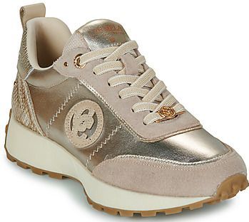 Carmela - 16269902 - Leren Sportschoenen - Beige - Plat - Veters - Casual