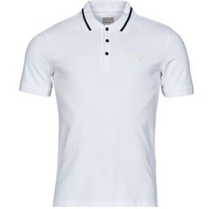Guess  LYLE SS POLO  Shirts  heren Wit