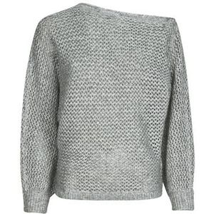 Guess  OFF SHLDR POA METALLIC  Truien  dames Grijs