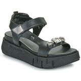 NeroGiardini  E410707D  sandalen  dames Zwart