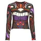 Desigual - BLAIR - T-Shirt Lange Mouw - Zwart