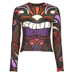 Desigual - BLAIR - T-Shirt Lange Mouw - Zwart