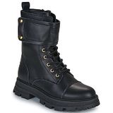 Zadig & Voltaire - X60492 - Enkellaarsjes - Zwart - Leer - Plat - Ritssluiting