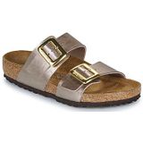 Birkenstock - Sydney Cushion - Sandalen - Bruin - Birko-Flor - Dubbele Gespsluiting