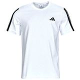 ADIDAS - 3 Stripes - T-shirt - Wit - Katoen