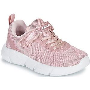 Geox - Aril B - Sneakers - Roze - Leer