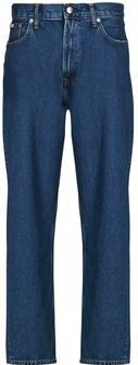 CALVIN KLEIN - Habour - Taps Toelopende Jeans - Blauw - 100% Katoen