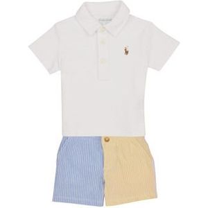 Polo Ralph Lauren  SSKCSRTSET-SETS-SHORT SET  Setjes kind Multicolour