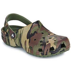 Crocs - Classic Clog Camo - Klompen - Khaki