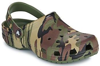 Crocs - Classic Clog Camo - Klompen - Khaki