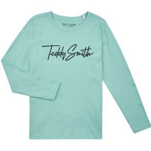 Teddy Smith  T-EVAN ML JR  Shirts  kind Blauw